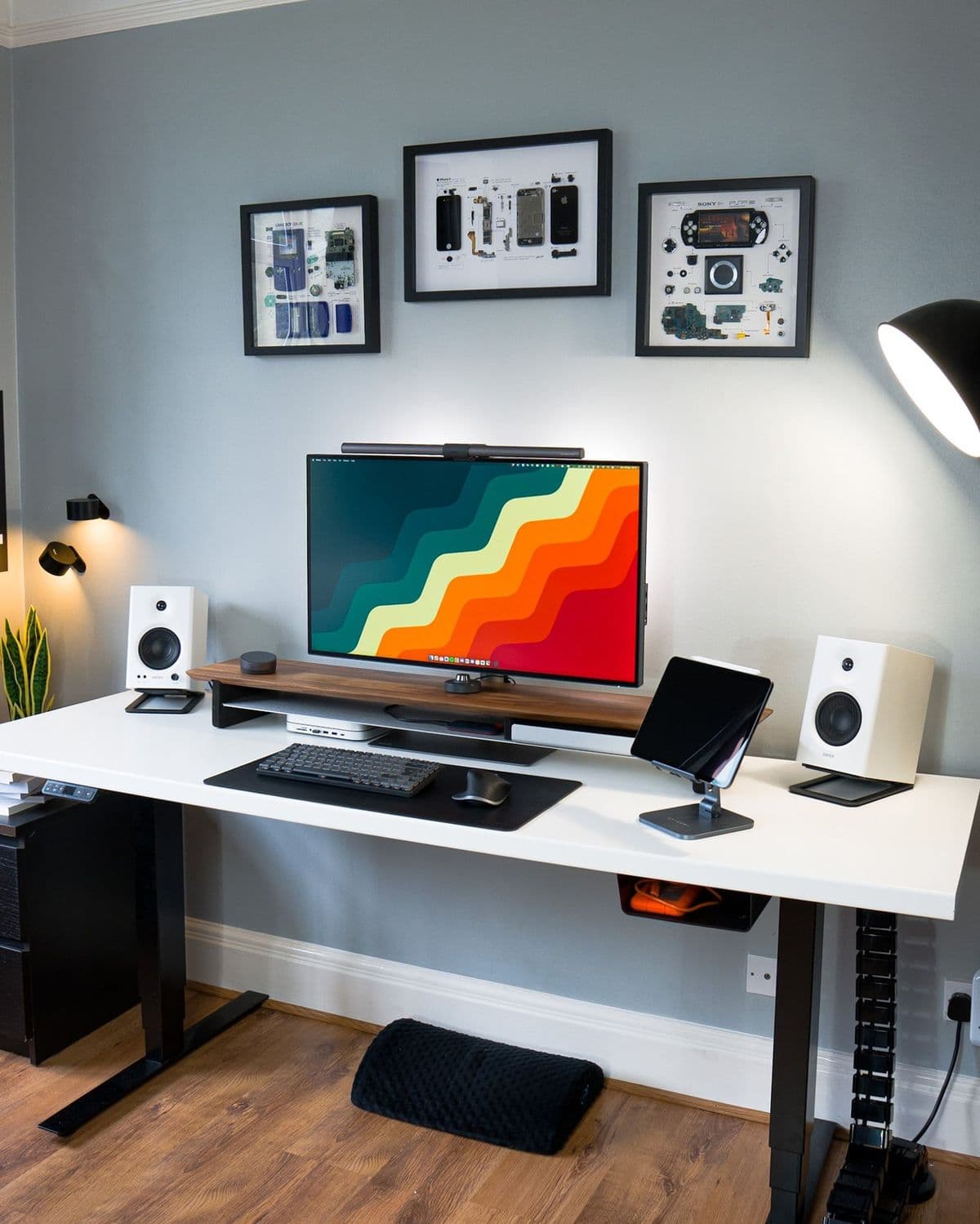 A clean developer workspace